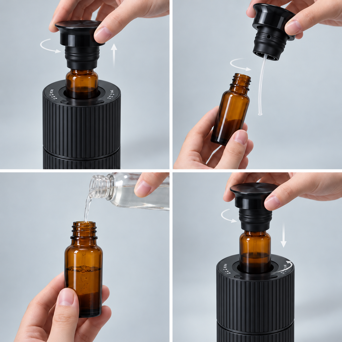 AURA MINI RIBBED DIFFUSER