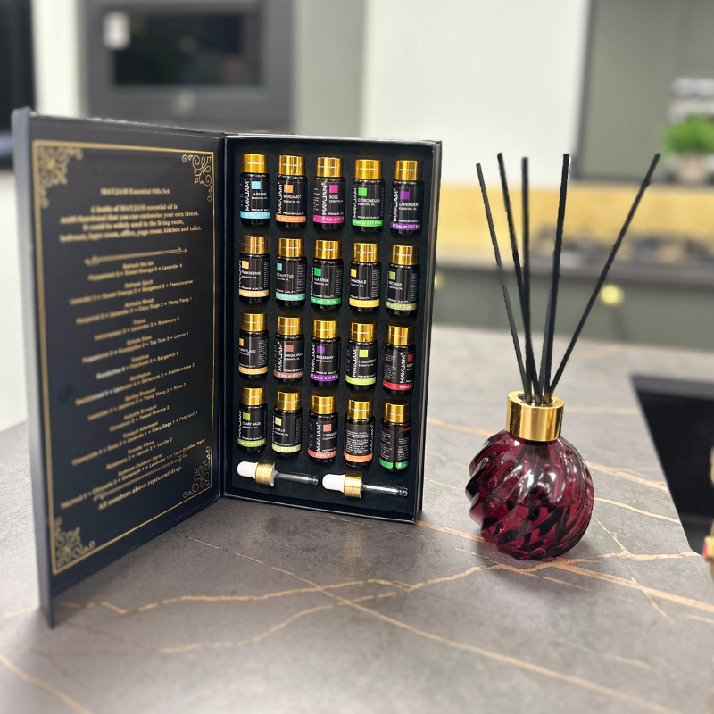Set of 20 Essential Oils (5ml each)