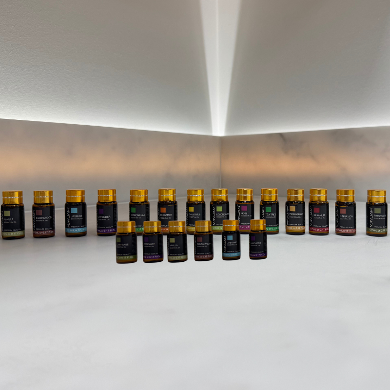 Set of 20 Essential Oils (5ml each)